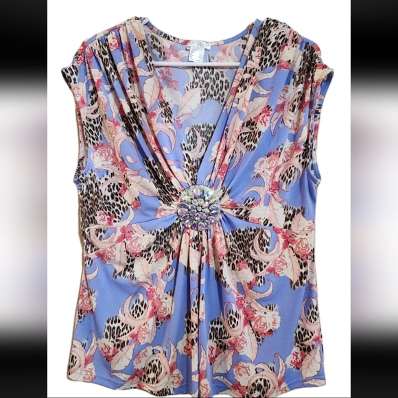 VENUS Tops - Venus y2k stretchy sleeveless top size large